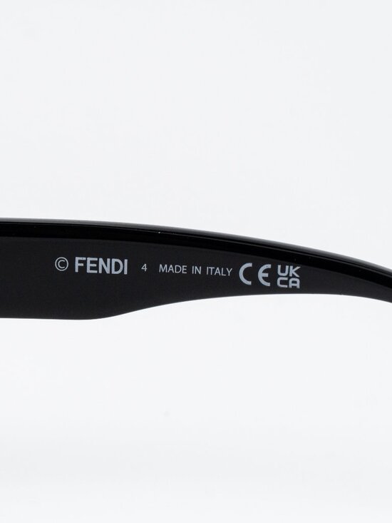Fendi DIAGONAL Women Eyeglasses Square Black FE50114F 001 NEW AUTHENTIC main image 7